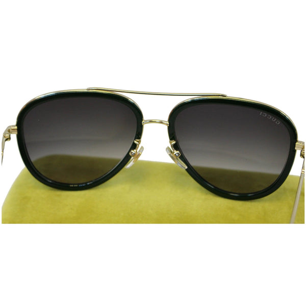 GUCCI Women's Green/Red Sunglasses GG0062S-US