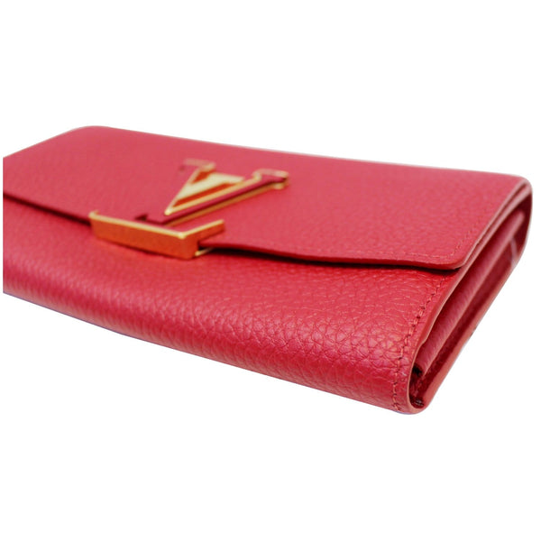 Louis Vuitton Capucines Taurillon Leather Pouch Women