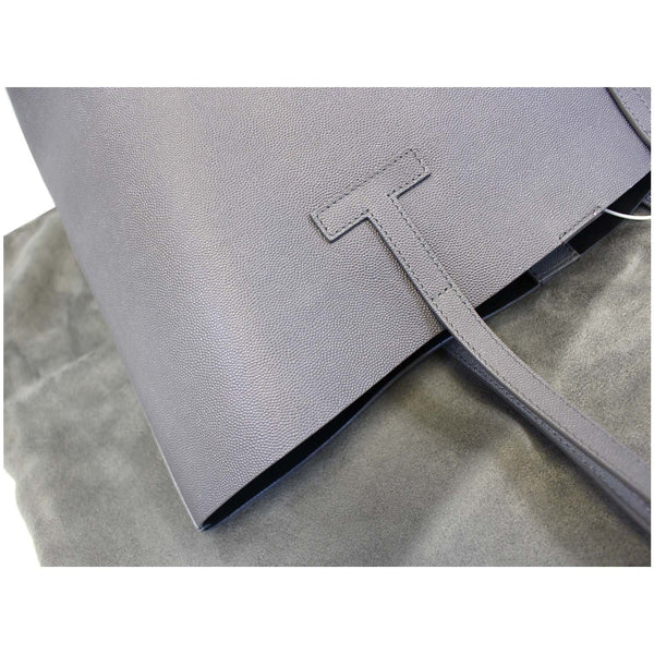 Tom Ford Large Grained Leather T Tote Bag - side view