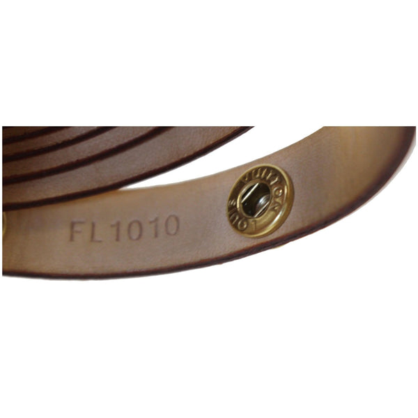 LOUIS VUITTON Leather Replacement Strap For Florentine Beige