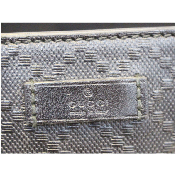 GUCCI Bright Diamante Medium Top Handle Bag Black