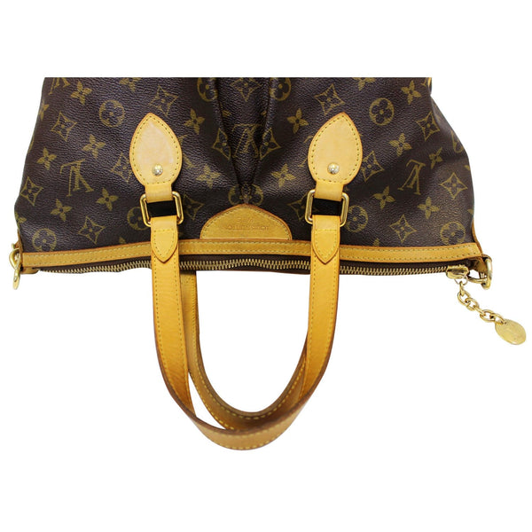 LOUIS VUITTON Palermo PM Monogram Canvas Shoulder Bag Brown-US
