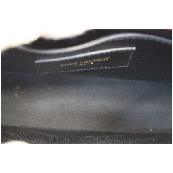 YVES SAINT LAURENT Kate Small Grain De Poudre Crossbody Bag Red