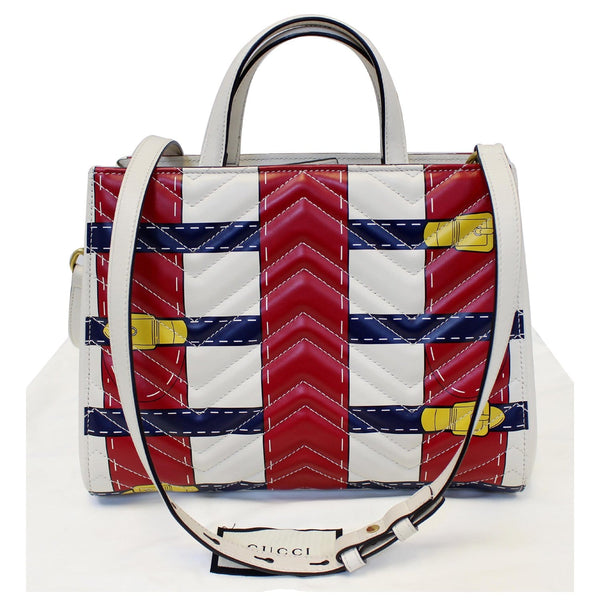 Gucci Shoulder Bag Trompe L’oeil Print Marmont - front view