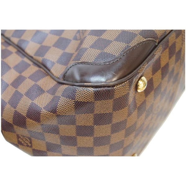 LOUIS VUITTON Verona MM Damier Ebene Shoulder Bag Brown