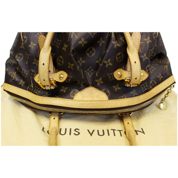 Top View lv Tivoli GM Monogram Canvas Shoulder Bag