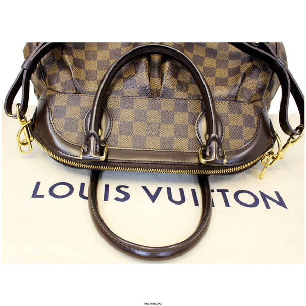 LOUIS VUITTON Trevi PM Damier Ebene Brown Shoulder Bag-US