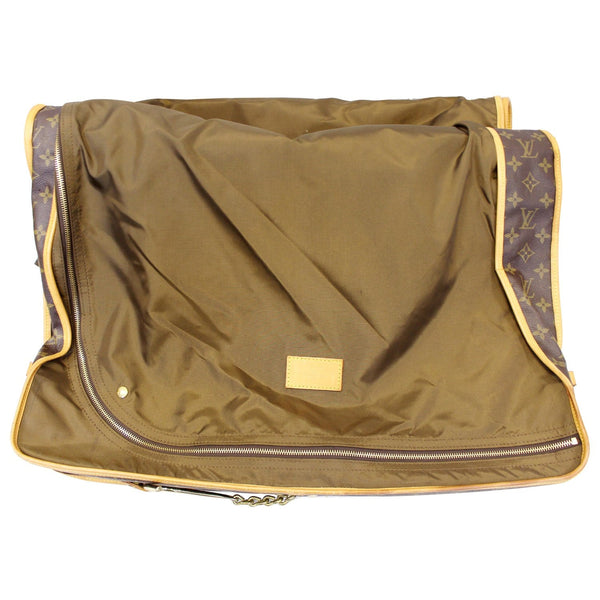 LOUIS VUITTON Monogram Canvas Garment Carrier Bag Brown