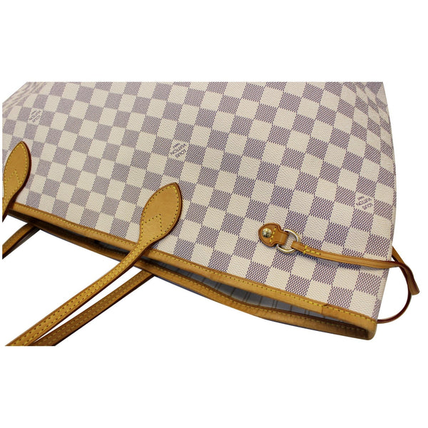 LOUIS VUITTON Neverfull GM Damier Azur Tote Shoulder Bag-US