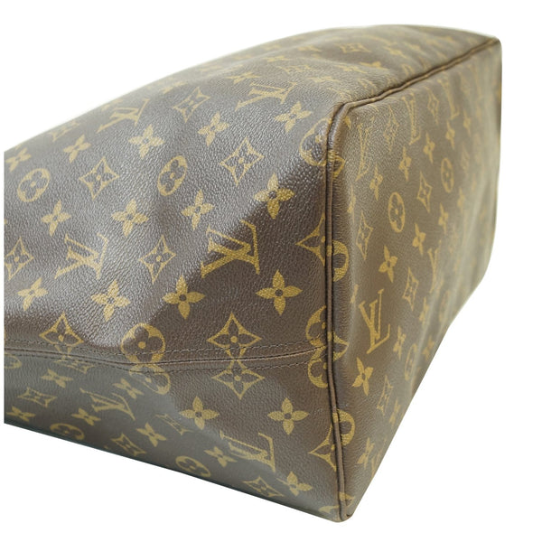 LOUIS VUITTON Neverfull GM Monogram Canvas Shoulder Bag Brown