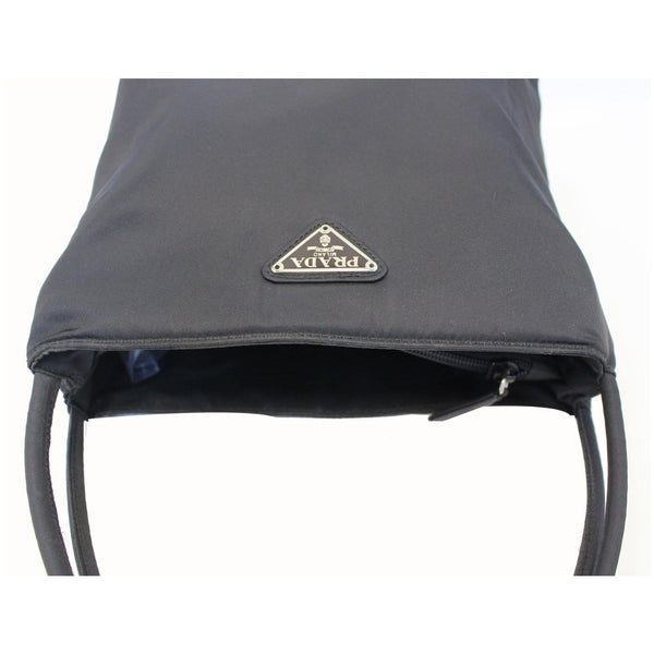 PRADA Tessuto City Nylon Shoulder Bag Black-US