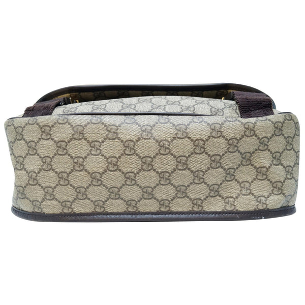 GUCCI GG Plus Canvas Messenger Crossbody Bag Beige 201732