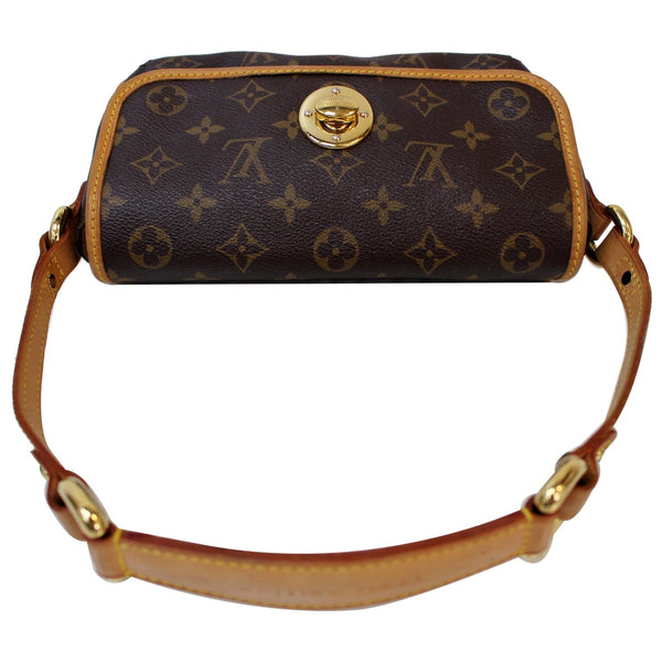LOUIS VUITTON Tikal PM Monogram Canvas Shoulder Bag Brown