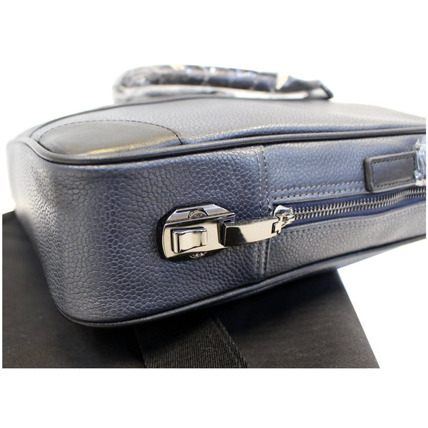 Bolvaint Cabot Black Leather Briefcase Bag-US
