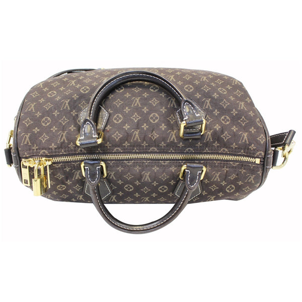 LOUIS VUITTON Speedy 30 Bandouliere Monogram Idylle Shoulder Bag Fusain-US