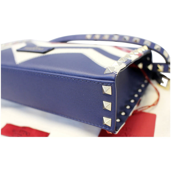 Valentino Chevron Motif Rockstud Crossbody Bag-US