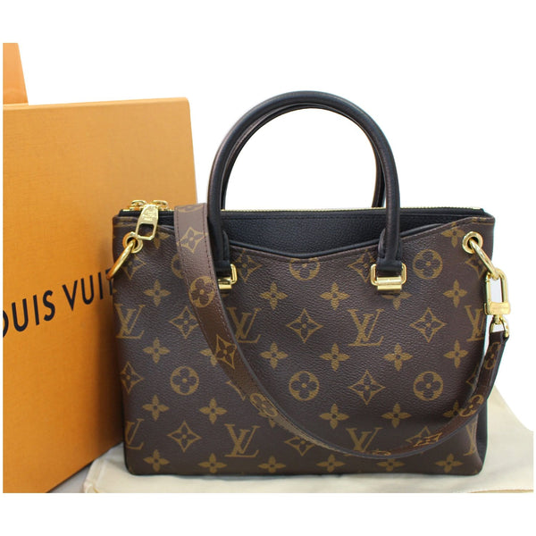LOUIS VUITTON Pallas BB Monogram Canvas Shoulder Crossbody Bag Brown
