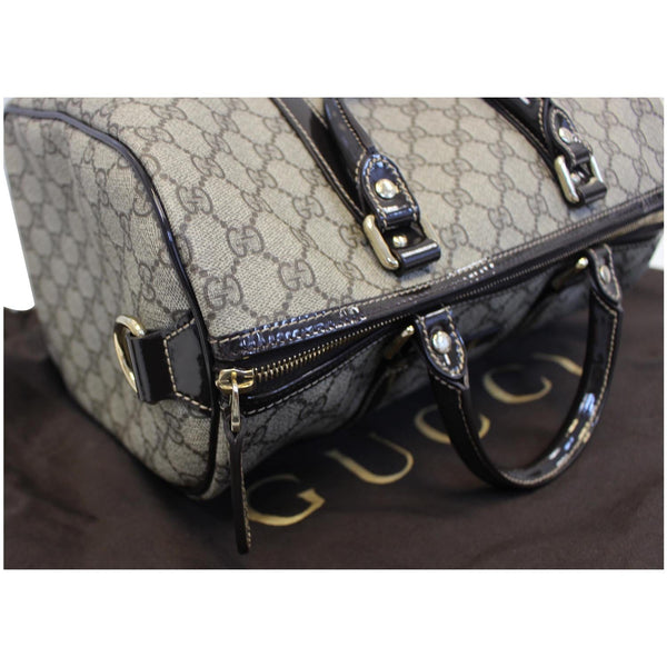 GUCCI Joy GG Canvas Boston Bag Beige 193603