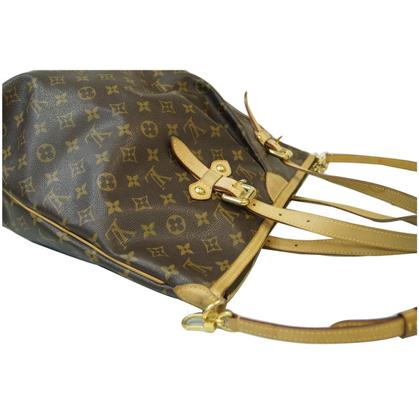 LOUIS VUITTON Palermo GM Monogram Canvas Tote Shoulder Bag Brown