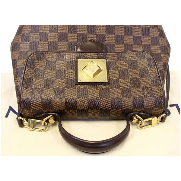 LOUIS VUITTON Bergamo PM Damier Ebene Shoulder Bag Brown