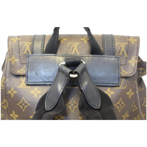 LOUIS VUITTON Christopher PM Monogram Macassar Canvas Backpack Bag-US