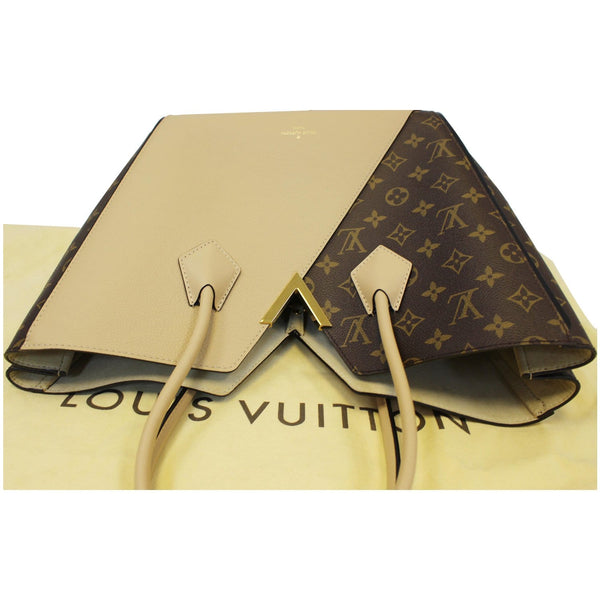LOUIS VUITTON Kimono Monogram Calfskin Tote Bag Dune-US