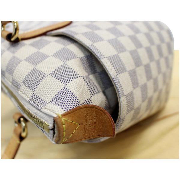 LOUIS VUITTON Totally PM Damier Azur Shoulder Bag White