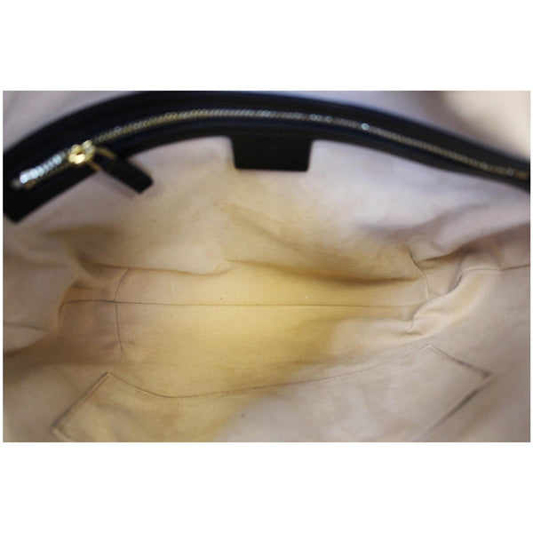 GUCCI Arli Medium Calfskin Leather Shoulder Bag 568857 Black-US