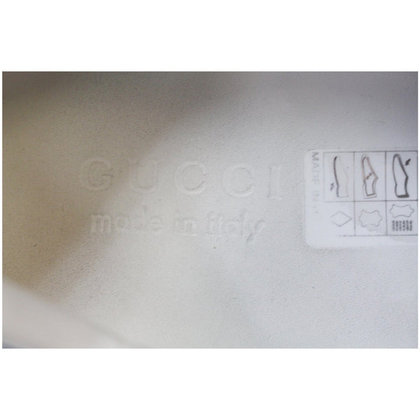 GUCCI Ace Low Top Sneakers White 386750 US 8.5