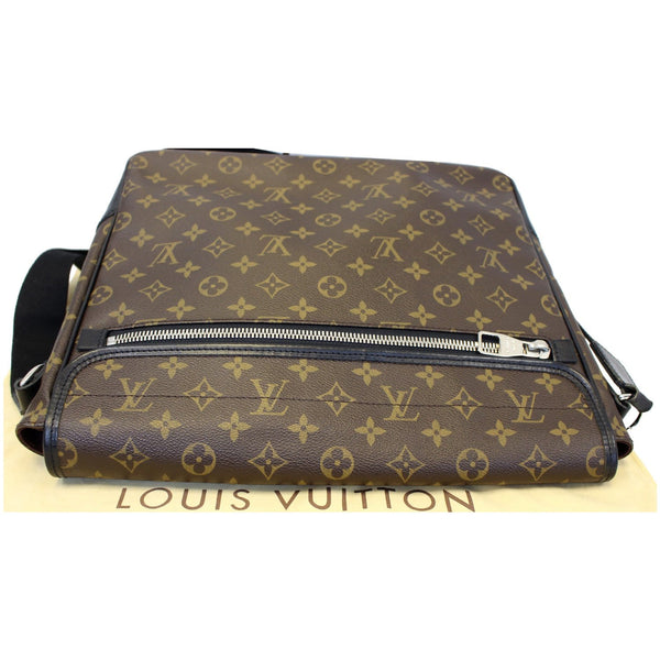 LOUIS VUITTON Bass GM Monogram Macassar Canvas Messenger Bag Brown