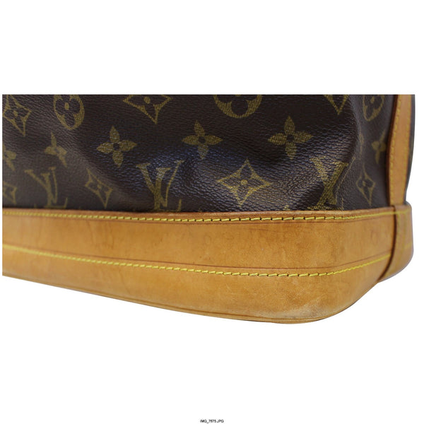 LOUIS VUITTON Large Noe Monogram Canvas Shoulder Bag Brown-US