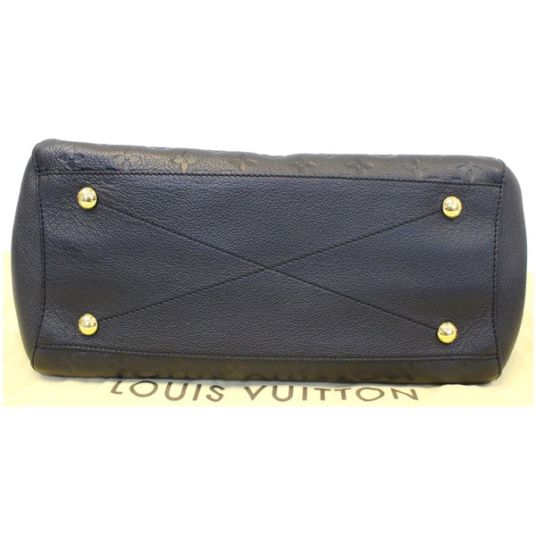 LOUIS VUITTON Montaigne GM Empreinte Leather Shoulder Bag Black-US