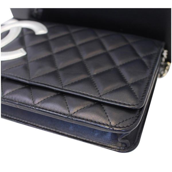 CHANEL Calfskin Quilted Cambon WOC Wallet On Chain-US