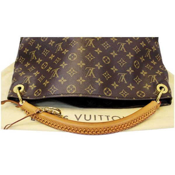 LOUIS VUITTON Artsy MM Monogram Canvas Shoulder Bag Brown-US