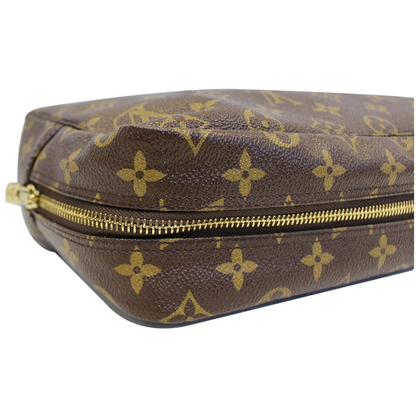 LOUIS VUITTON Trousse Toilette 28 Monogram Canvas Cosmetic Pouch Brown-US