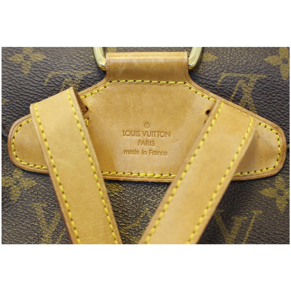 LOUIS VUITTON Montsouris MM Monogram Canvas Backpack Bag Brown