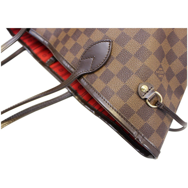 LOUIS VUITTON Neverfull MM Damier Ebene Tote Shoulder Bag-US