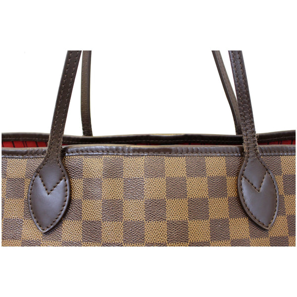 LOUIS VUITTON Neverfull MM Damier Ebene Tote Shoulder Bag-US