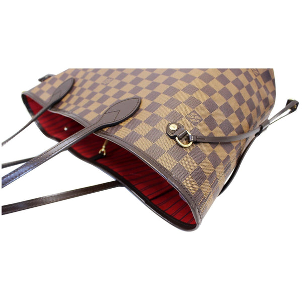 LOUIS VUITTON Damier Ebene Neverfull MM Brown Tote Bag-US