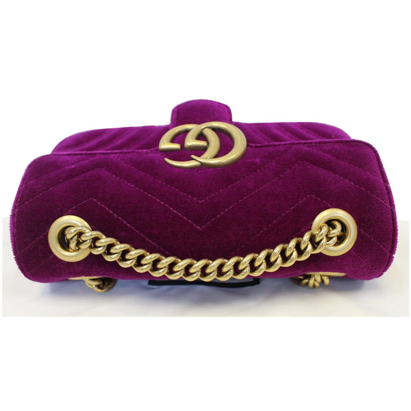 Gucci GG Marmont Velvet Mini Shoulder Crossbody Bag - online
