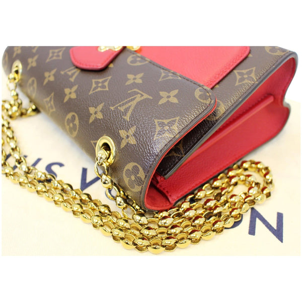 Side View LV Victoire Monogram Canvas Crossbody Bag