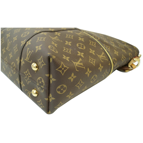 LOUIS VUITTON Melie Monogram Canvas Hobo Shoulder Bag Brown