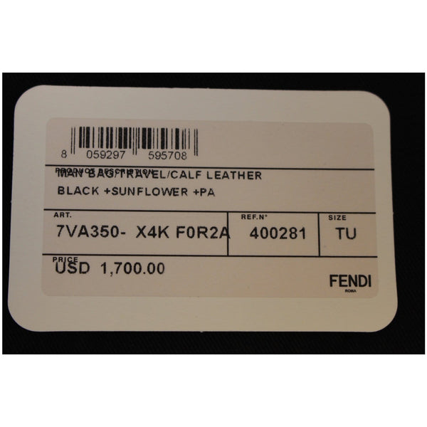 Fendi Bag Bugs Eyes Roman Leather - serial number