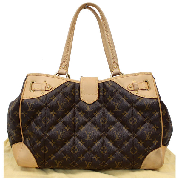 LOUIS VUITTON Etoile Shopper Monogram Canvas Shoulder Bag Brown