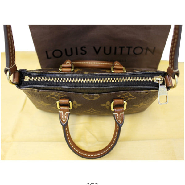 LOUIS VUITTON Nano Pallas Monogram Canvas Shoulder Crossbody Bag-US
