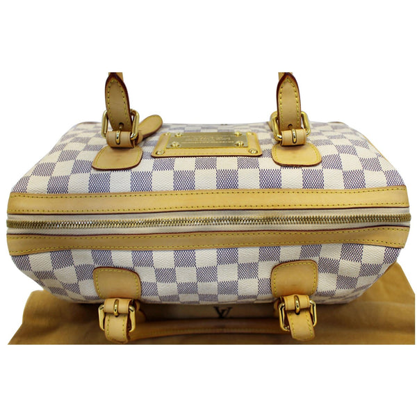 LOUIS VUITTON Berkeley Damier Azur Satchel Handbag White-US