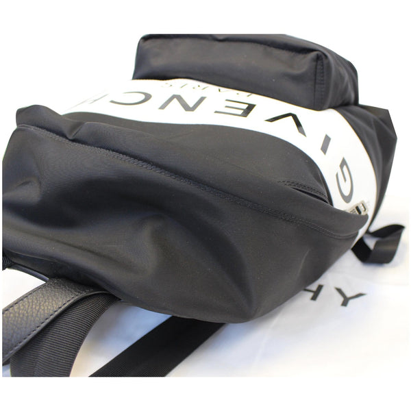 GIVENCHY Paris Nylon Backpack Bag Black