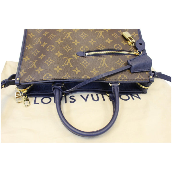 LOUIS VUITTON Popincourt PM Monogram Canvas Shoulder Bag Brown/Marine-US