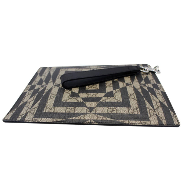 GUCCI GG Supreme Canvas Clutch Wristlet Pouch 411768-US