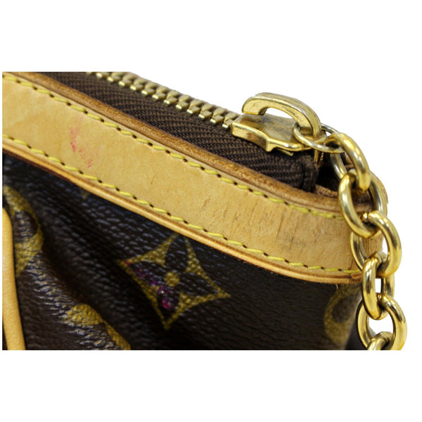 LOUIS VUITTON Tivoli PM Monogram Canvas Shoulder Bag Brown